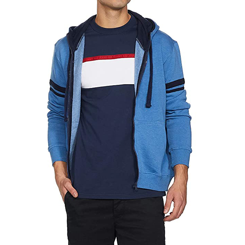 Versatile unisex performance pullover in royal blue