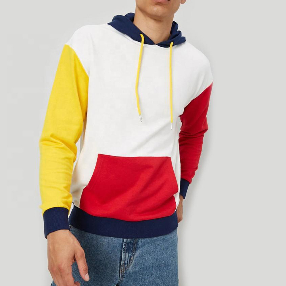 Repose signature colour-block hoodie